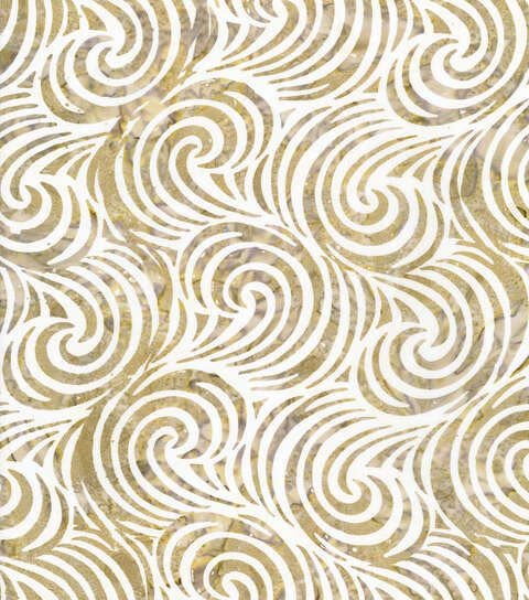 Brown Swirls Batik